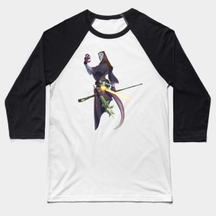 Skyrim Dragon Priest Baseball T-Shirt